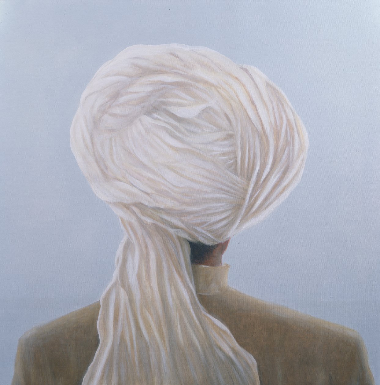 Hvid turban af Lincoln Seligman