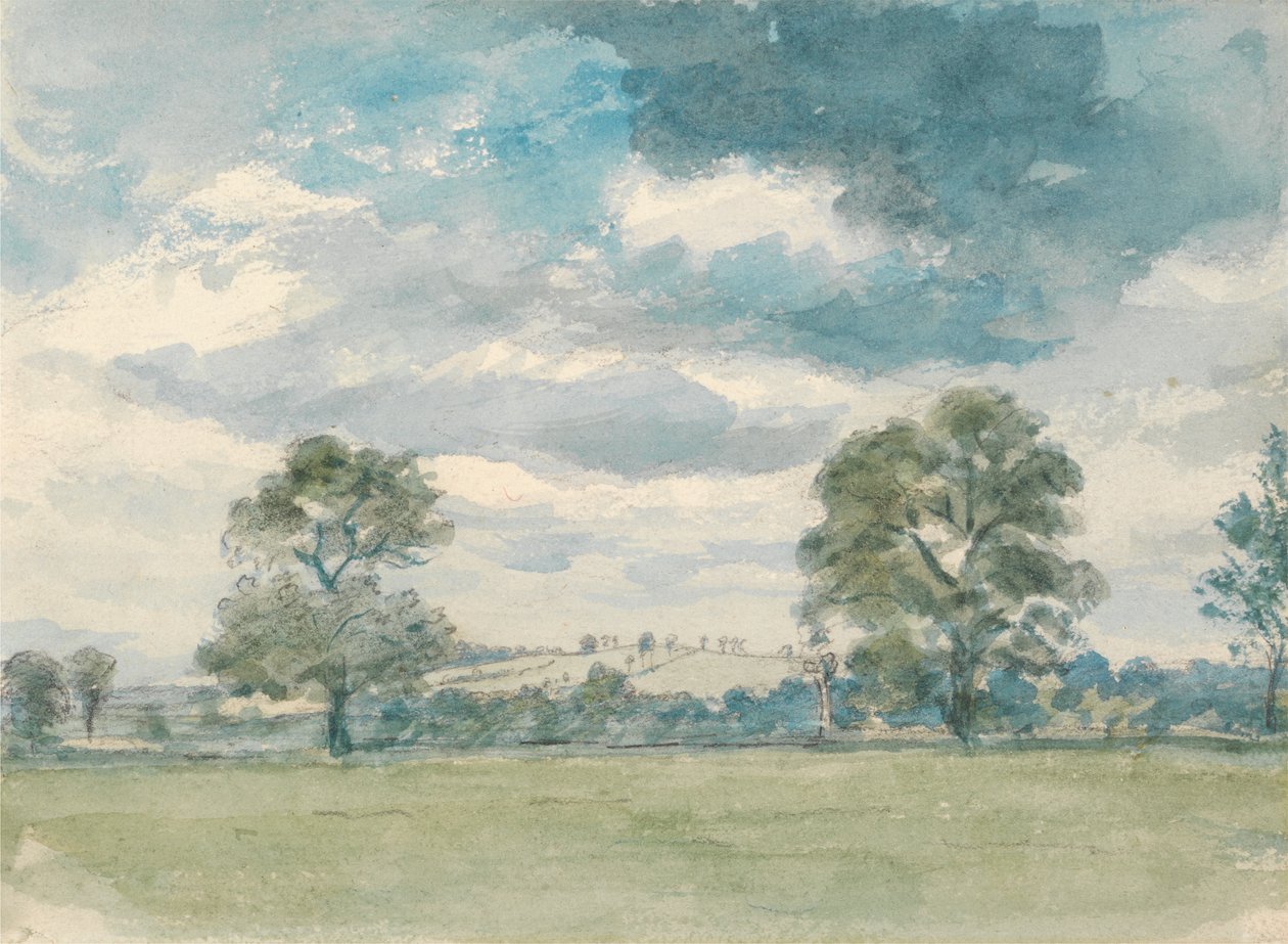 Sommer Landskab af Lionel Constable