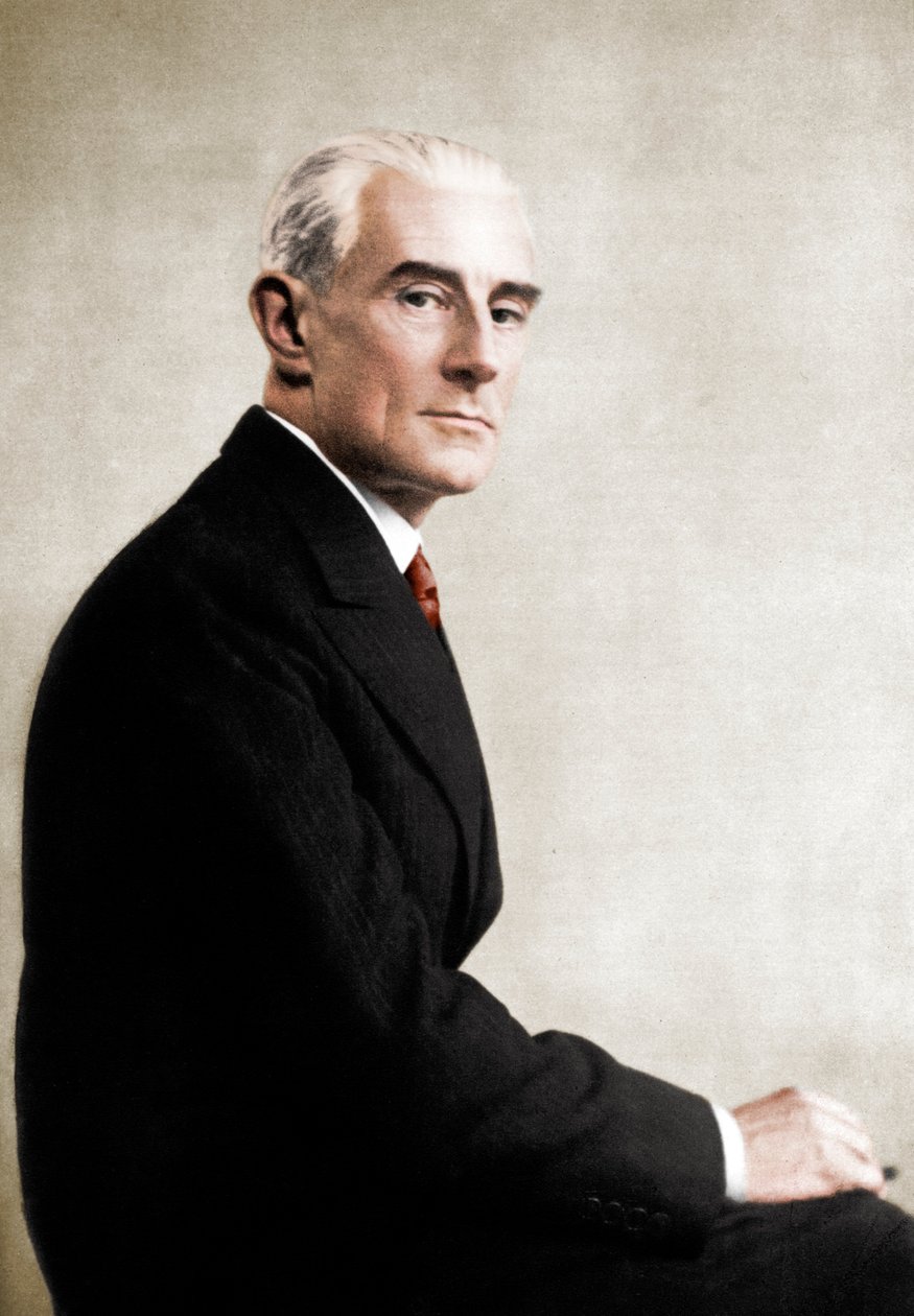 Maurice Ravel 1875-1937, fransk komponist af Lipnitzki