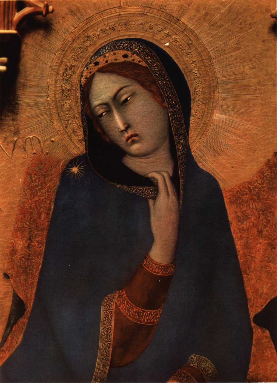 Madonna von Simone Martini af Lippo Memmi
