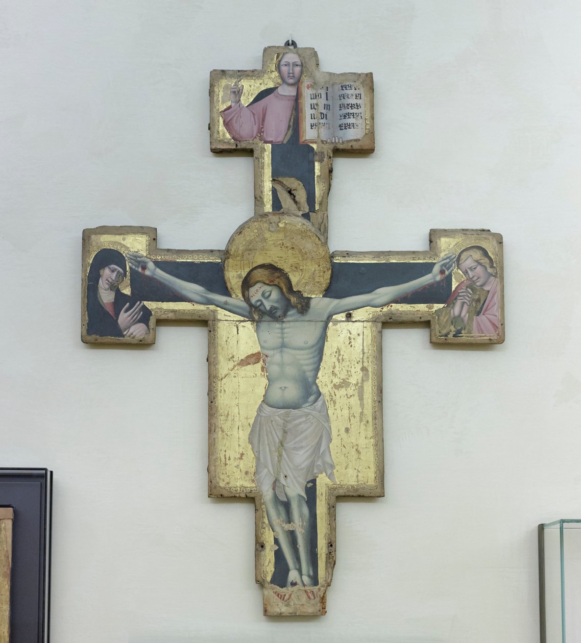 Krucifiks, ca. 1397 (tempera på panel) af Lippo di Dalmasio