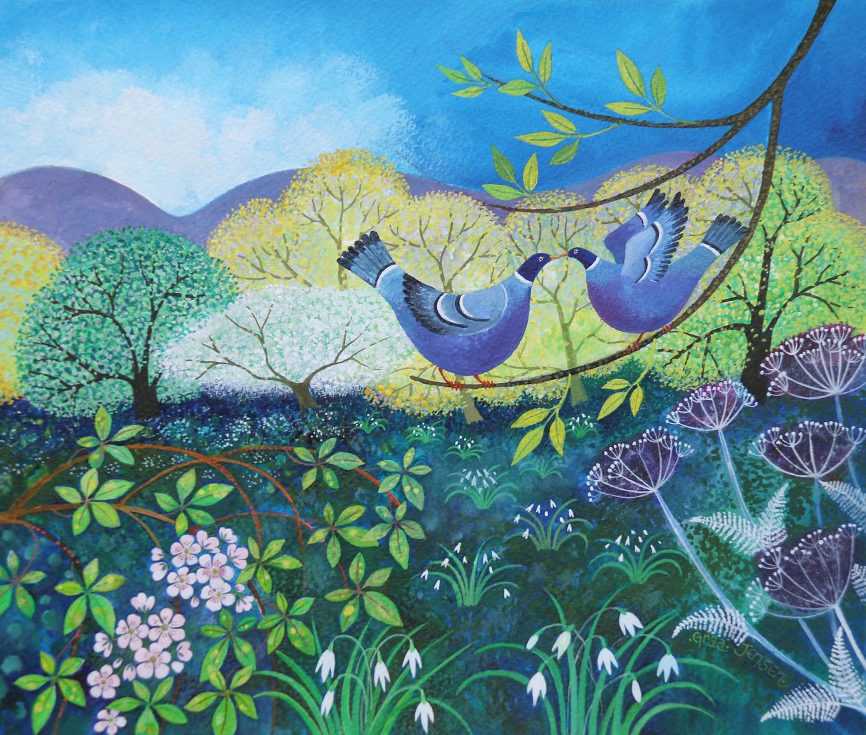 Albert og Doris, 2019 af Lisa Graa Jensen