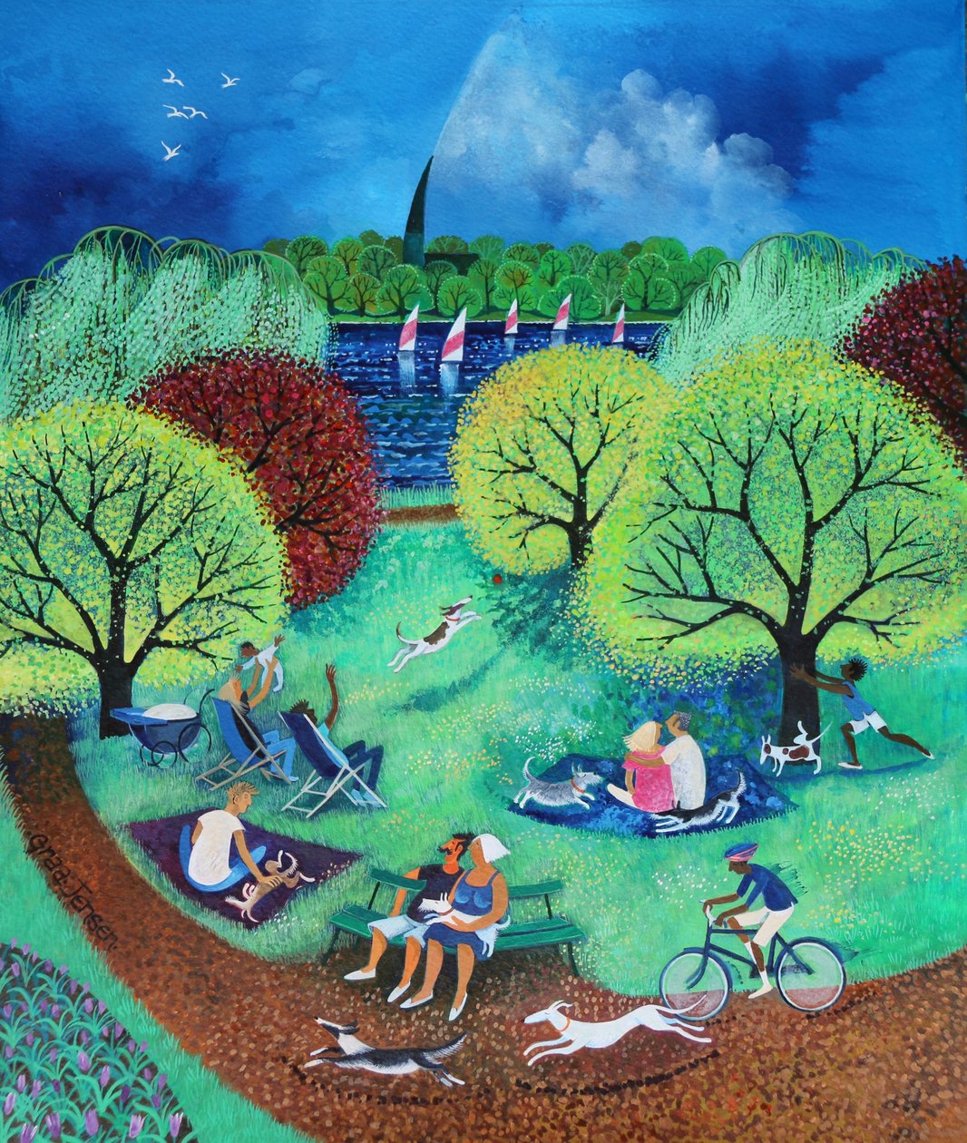 Bådsø, 2017 af Lisa Graa Jensen