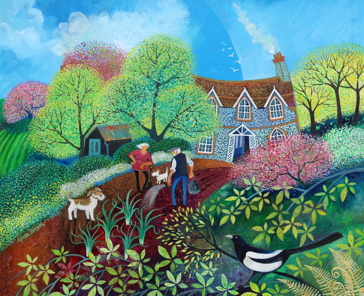 Countryfolk, 2018 af Lisa Graa Jensen
