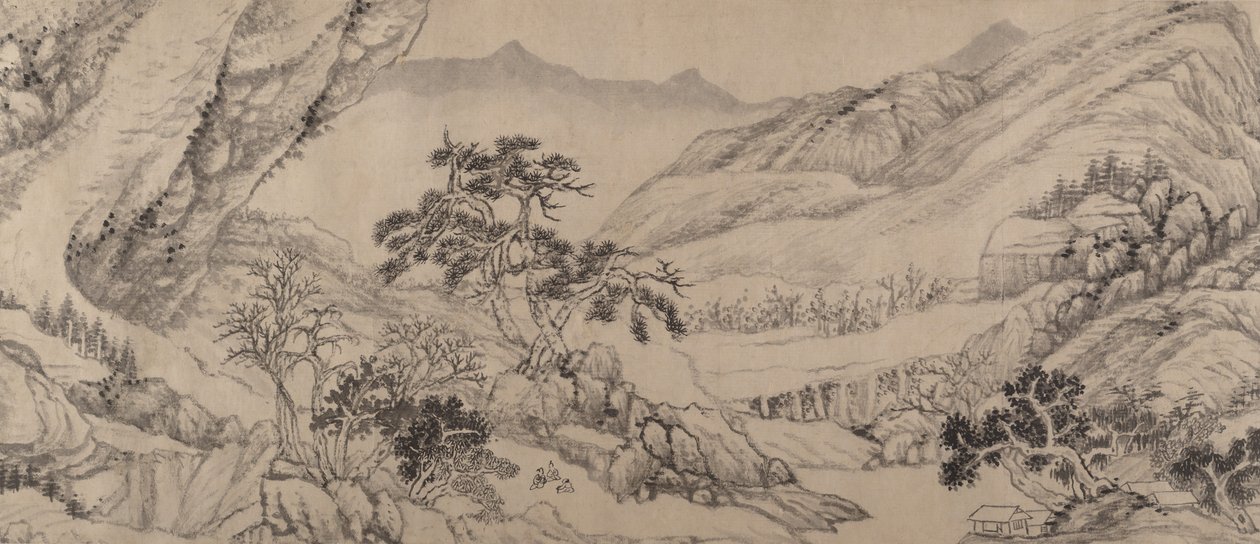 Rejser blandt vandløb og bjerge, 1680. af Liu Yu