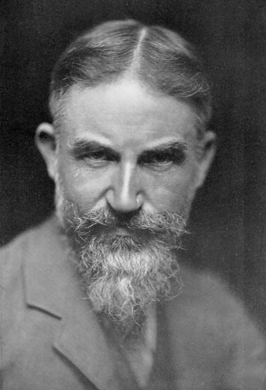 George Bernard Shaw, anglo-irsk dramatiker, 1913. af Lizzie Caswall Smith