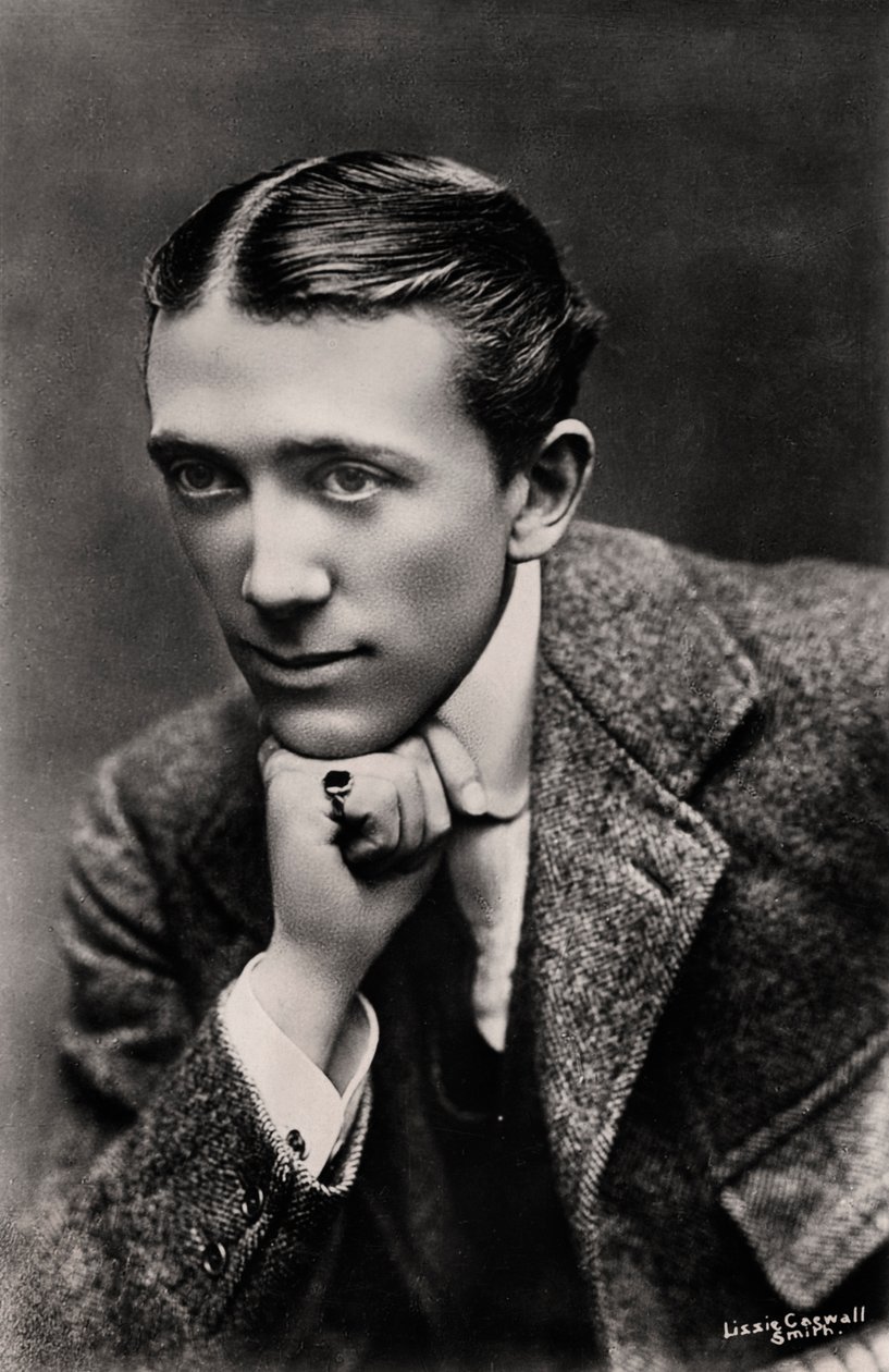 Gerald Du Maurier 1873-1934, engelsk skuespiller og teaterchef, begyndelsen af det 20. århundrede. af Lizzie Caswall Smith