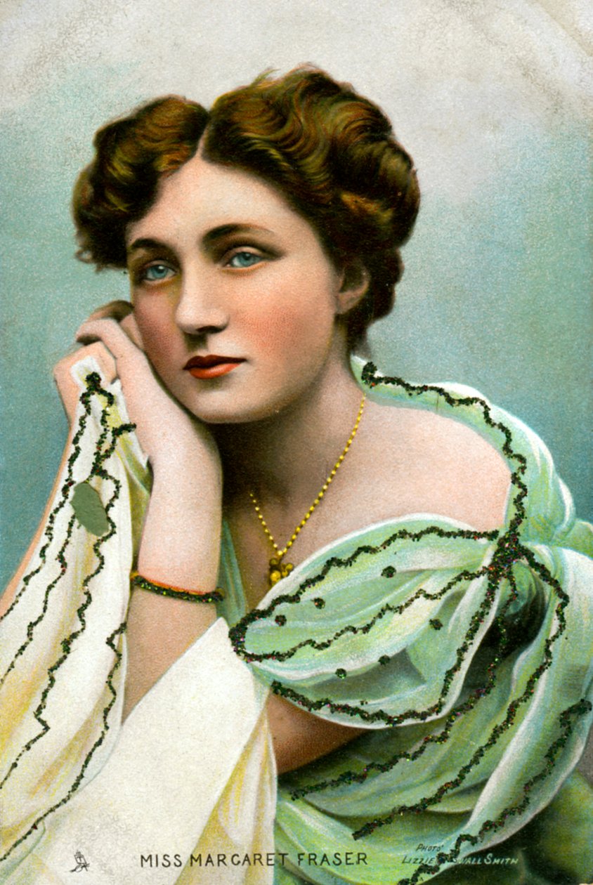 Margaret Fraser, skuespillerinde, 1906. af Lizzie Caswall Smith