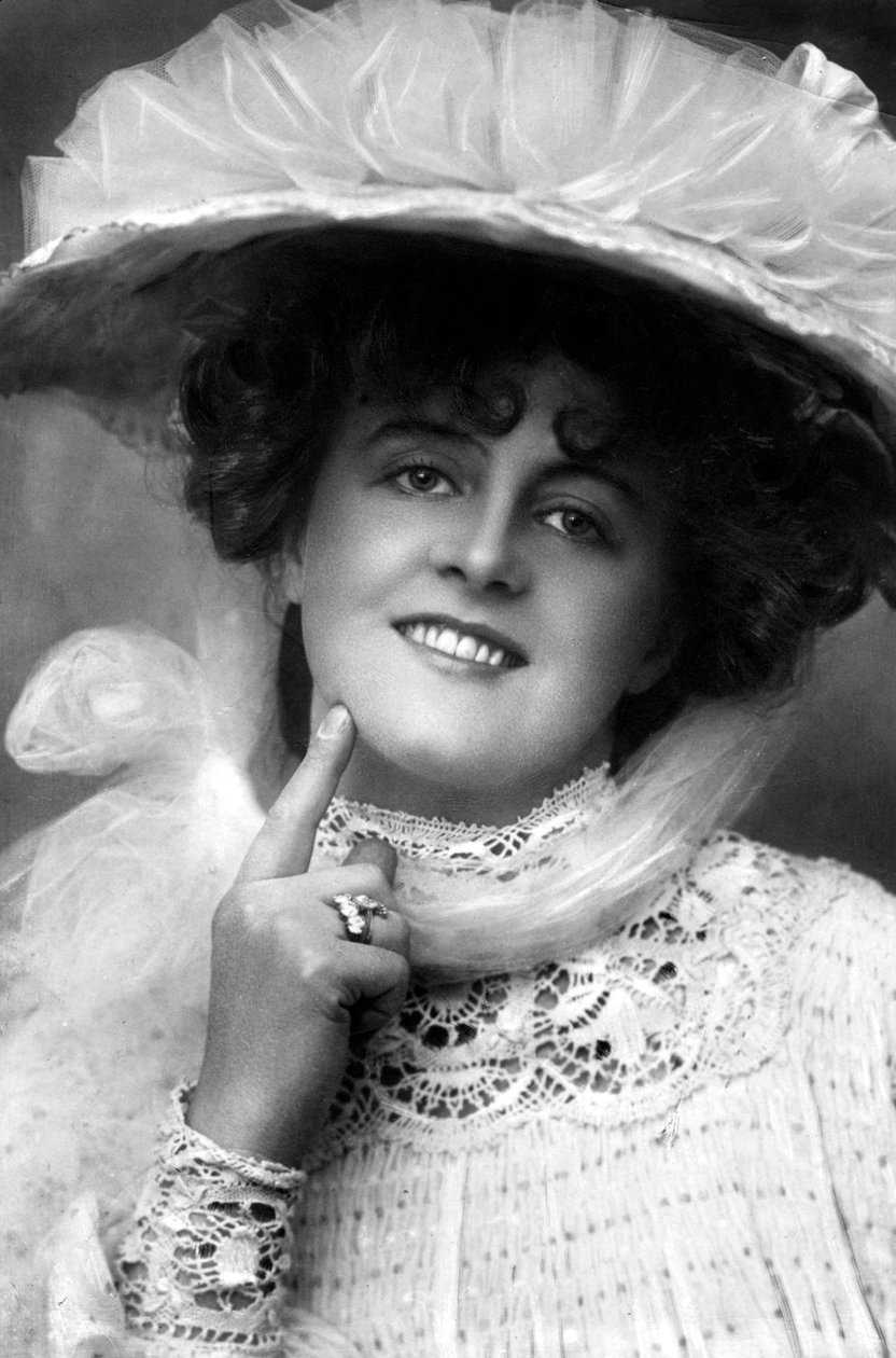 Marie Studholme 1875-1930, engelsk skuespillerinde, 1900-tallet. af Lizzie Caswall Smith
