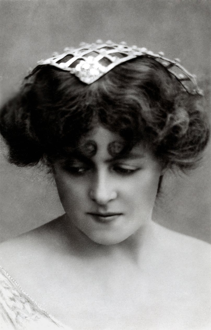 Marie Studholme 1875-1930, engelsk skuespillerinde, 1900-tallet. af Lizzie Caswall Smith