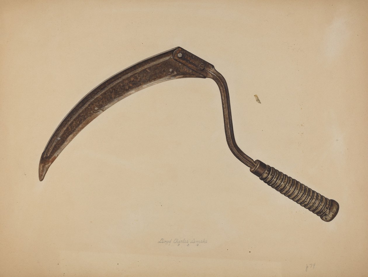 Håndsegl, 1939. af Lloyd Charles Lemcke