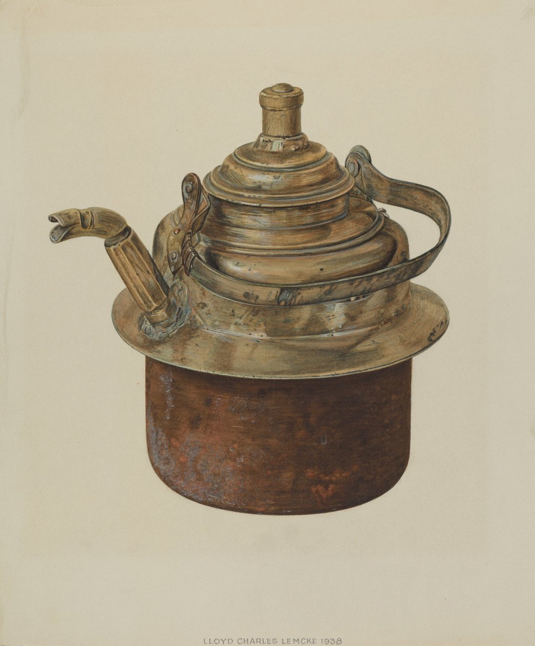 Kedel, 1938. af Lloyd Charles Lemcke