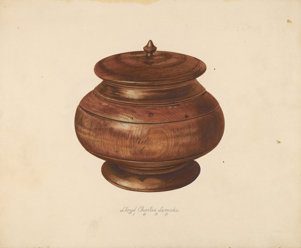 Spice Box, 1939. af Lloyd Charles Lemcke