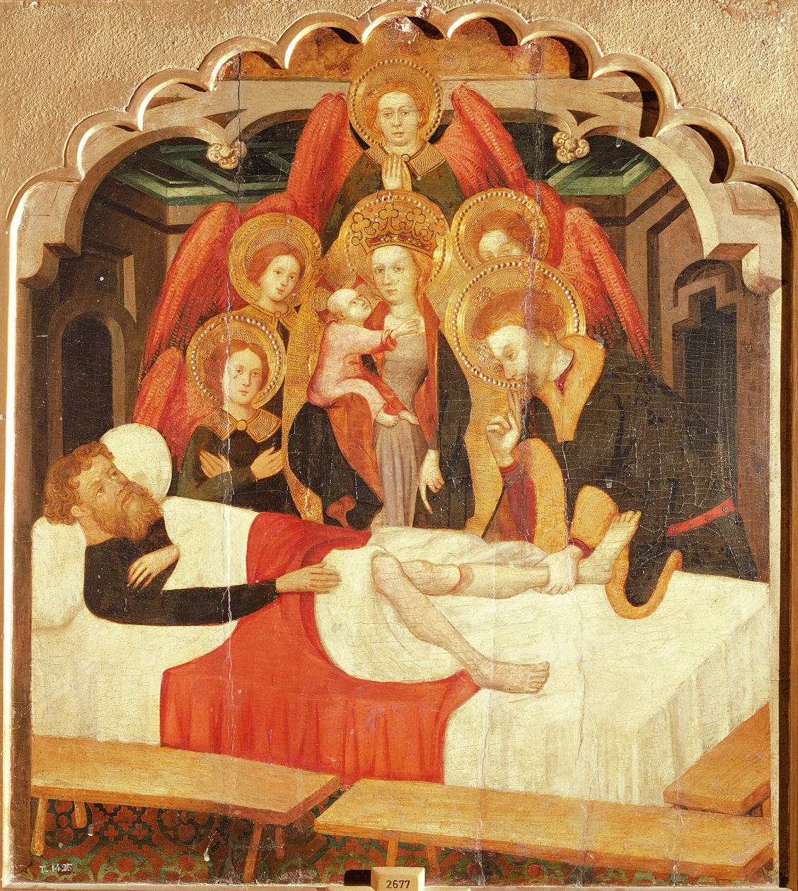 The Miracle of St. Cosmas af Lluís Borrassà