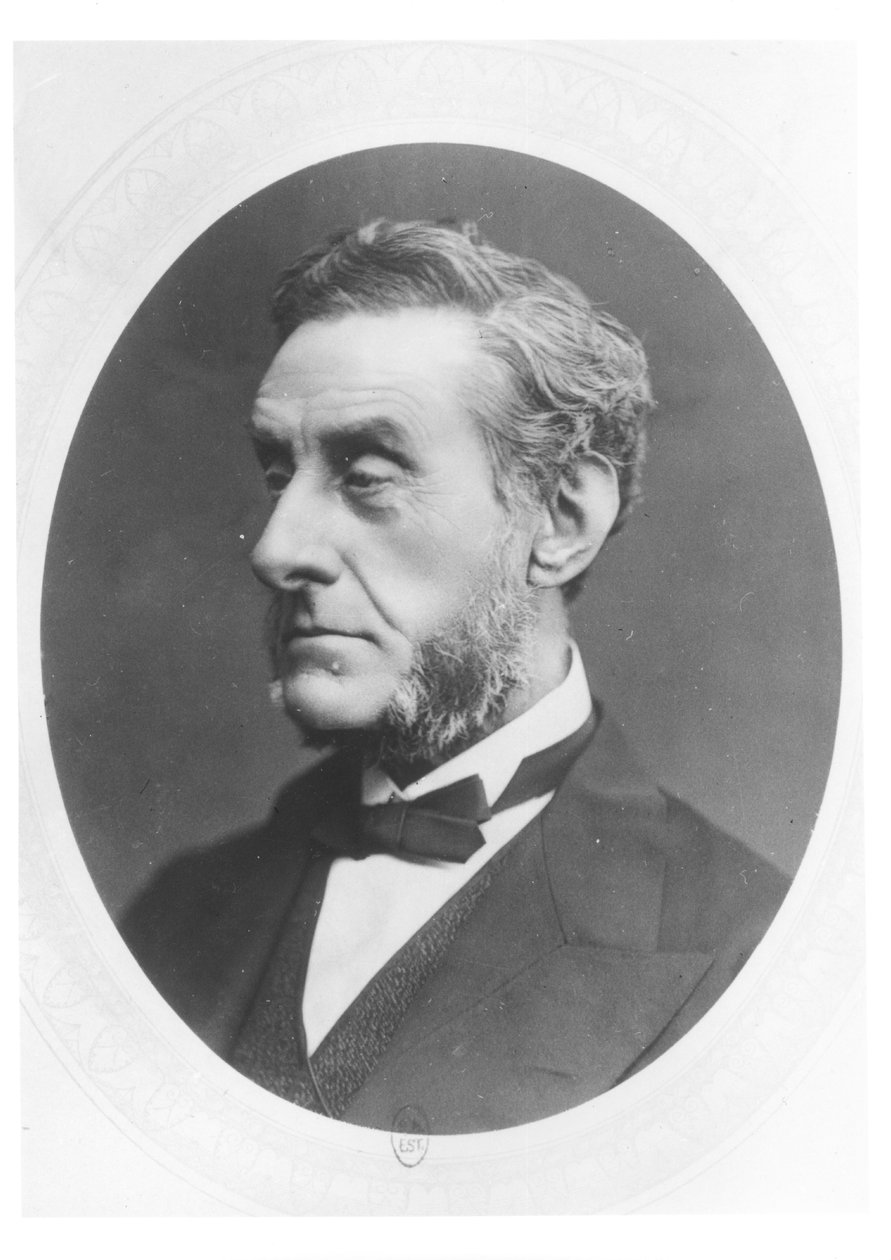 Portræt af Anthony Ashley Cooper, 7. jarl af Shaftesbury (1801-85) af Lock and Whitfield