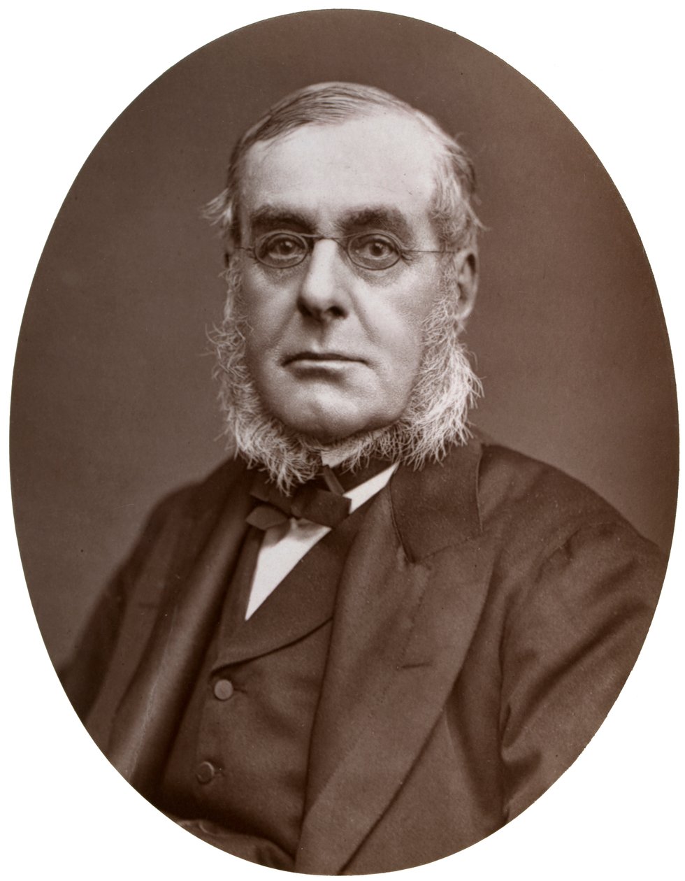 Admiral Sir Richard Collinson, KCB, FRGS, Deputy-Master of Trinity House, 1877. af Lock and Whitfield