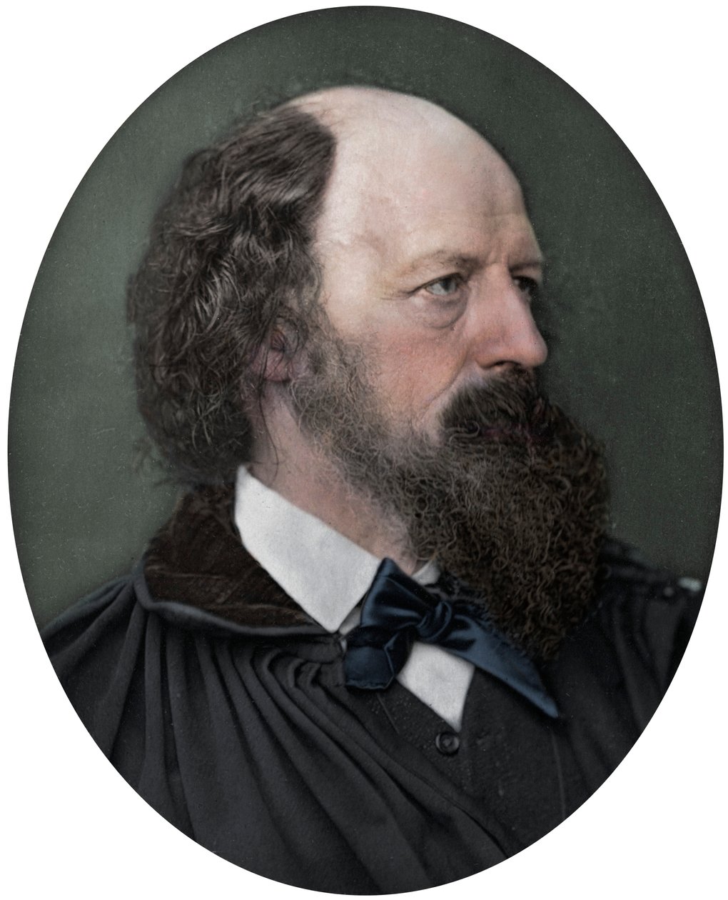 Alfred Tennyson, DCL, FRS, engelsk digterpristager, 1883 af Lock and Whitfield