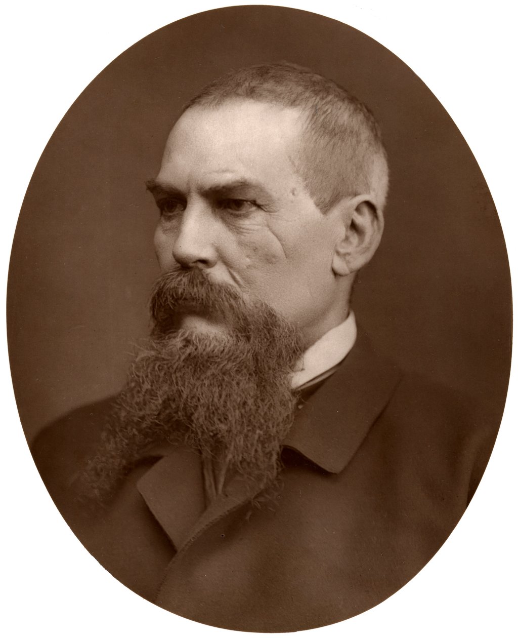 Kaptajn Richard Burton, britisk opdagelsesrejsende, forfatter, soldat og diplomat, 1876. af Lock and Whitfield