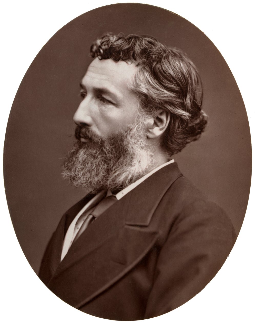 Frederick Leighton, britisk kunstner og kongelig akademiker, 1877. af Lock and Whitfield