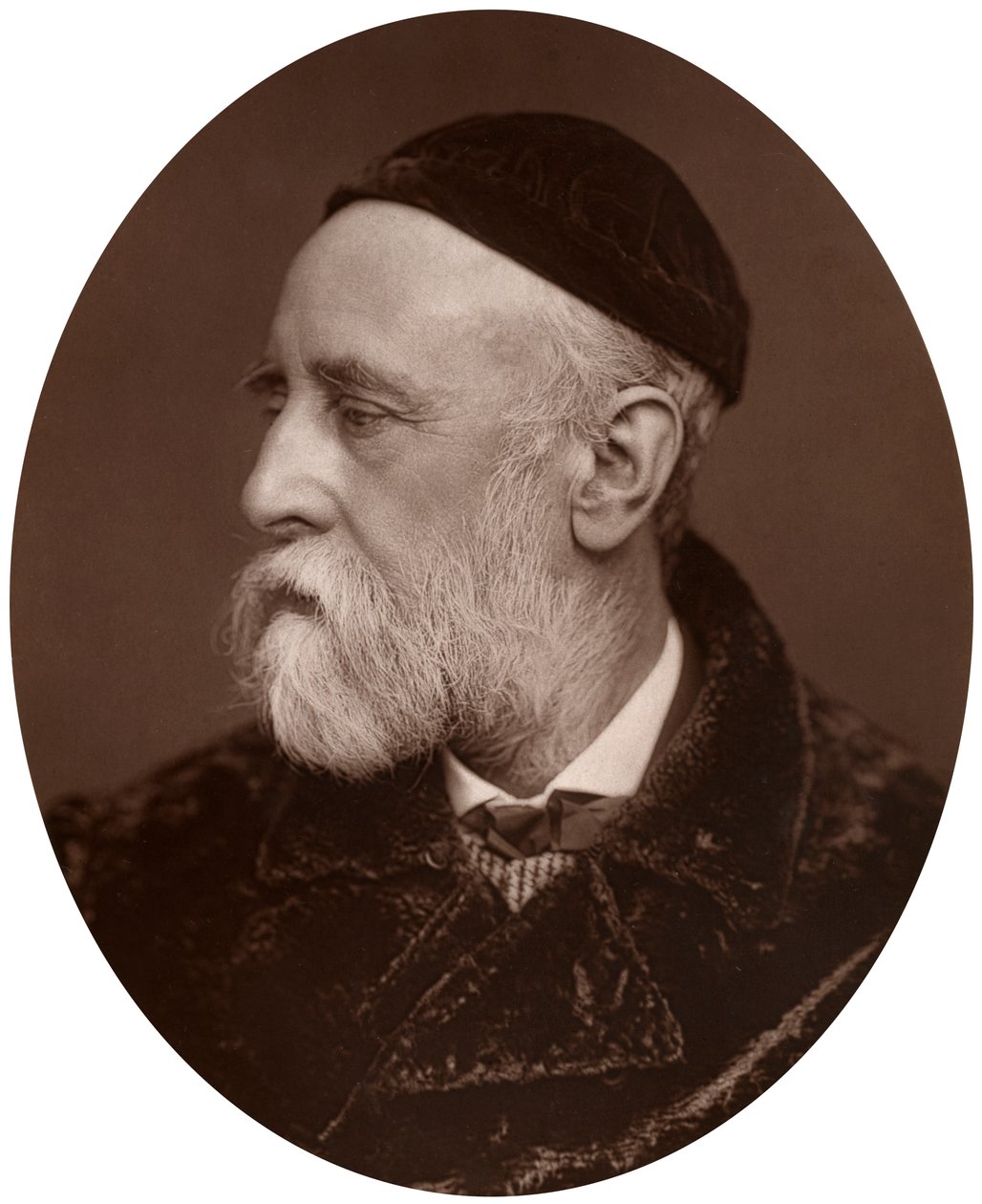 George Frederick Watts, kunstner og kongelig akademiker, 1882. af Lock and Whitfield