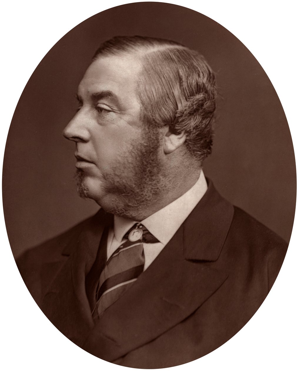 George Sclater-Booth MP, formand for Local Government Board, 1878. af Lock and Whitfield