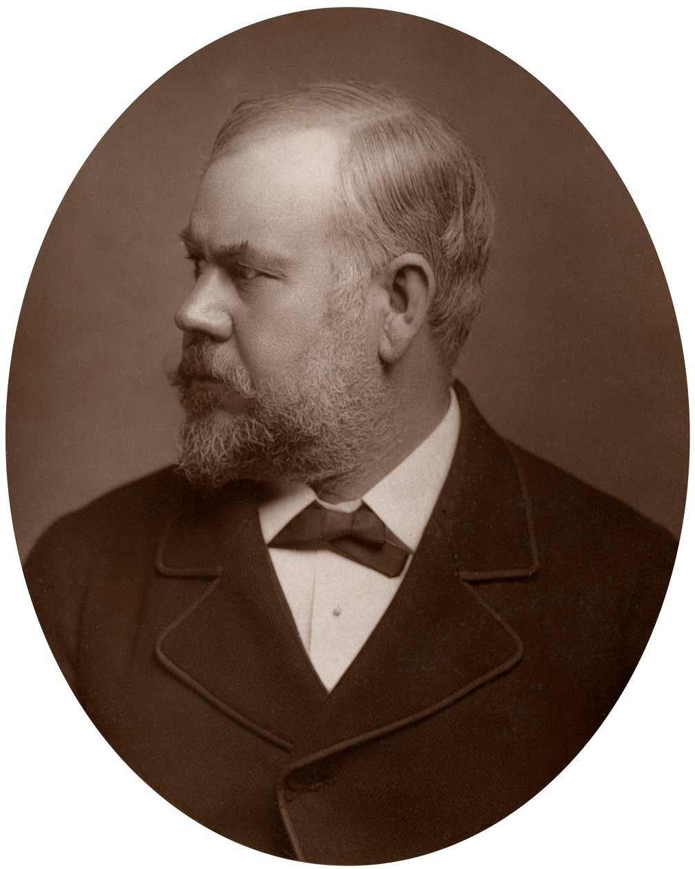 Henry Hugh Armstead, RA, britisk billedhugger og illustrator, 1883. af Lock and Whitfield