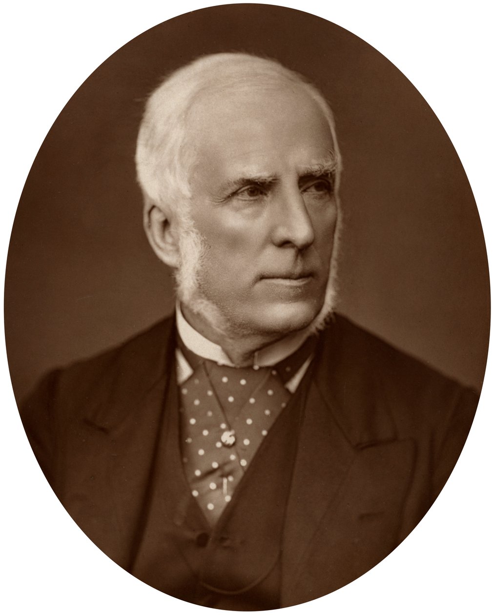 John Callcott Horsley, kunstner og kongelig akademiker, 1882. af Lock and Whitfield