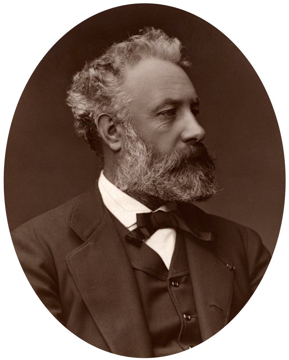 Jules Verne, fransk forfatter, 1877. af Lock and Whitfield
