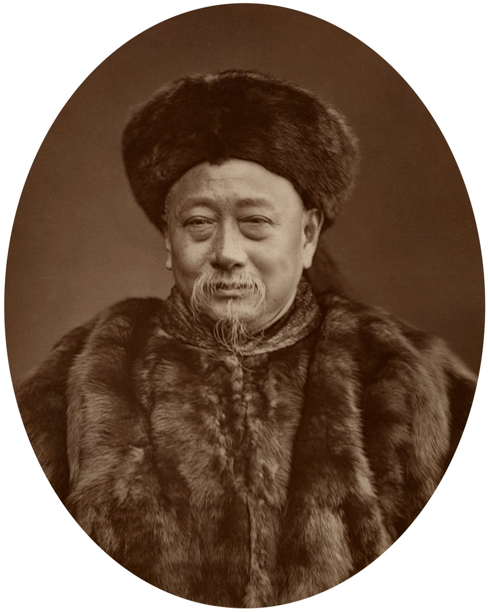 Kuo Sung-Tao, første kinesiske udsending til Storbritannien, 1880. af Lock and Whitfield