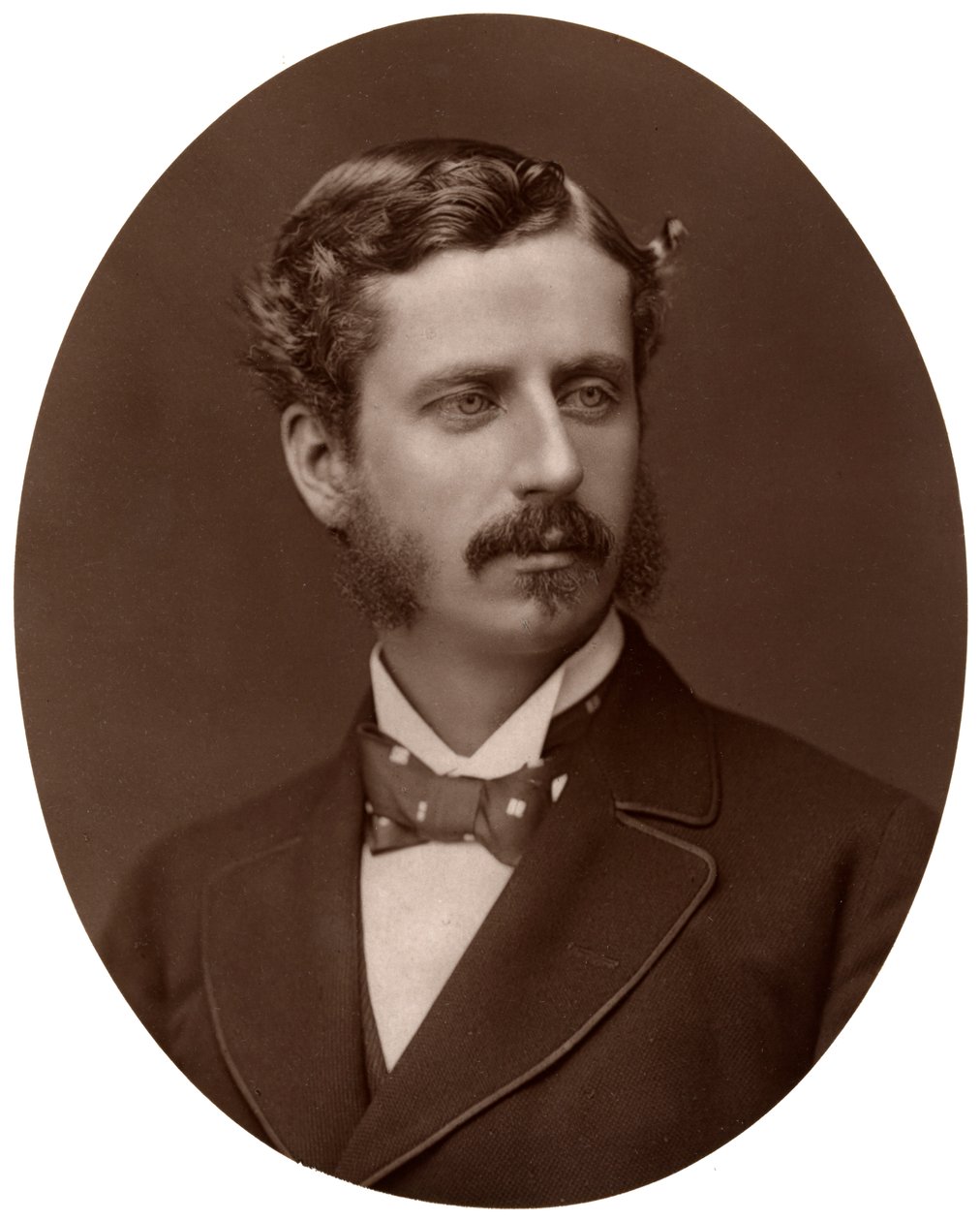 Lord George Hamilton, MP, vicestatssekretær for Indien, 1876. af Lock and Whitfield