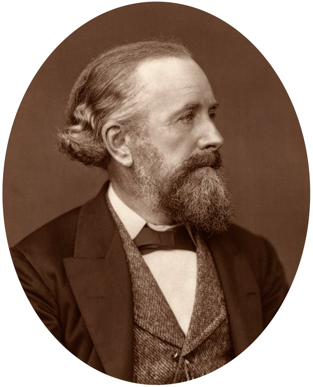 Professor Edward Frankland, 1880. af Lock and Whitfield