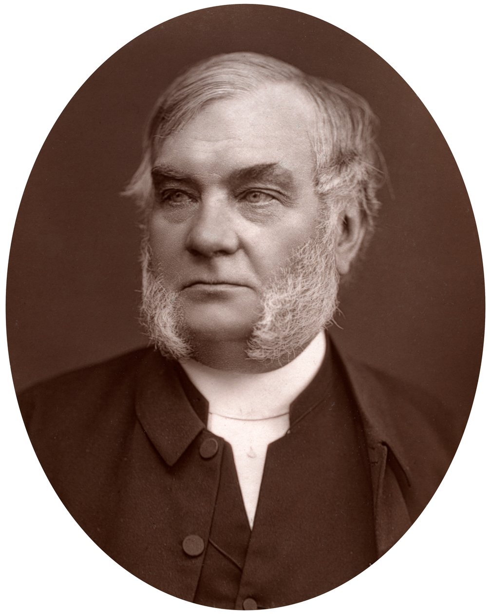 Rev Robert Gregory, MA, Canon Residentiary of St Pauls Cathedral, 1877. af Lock and Whitfield