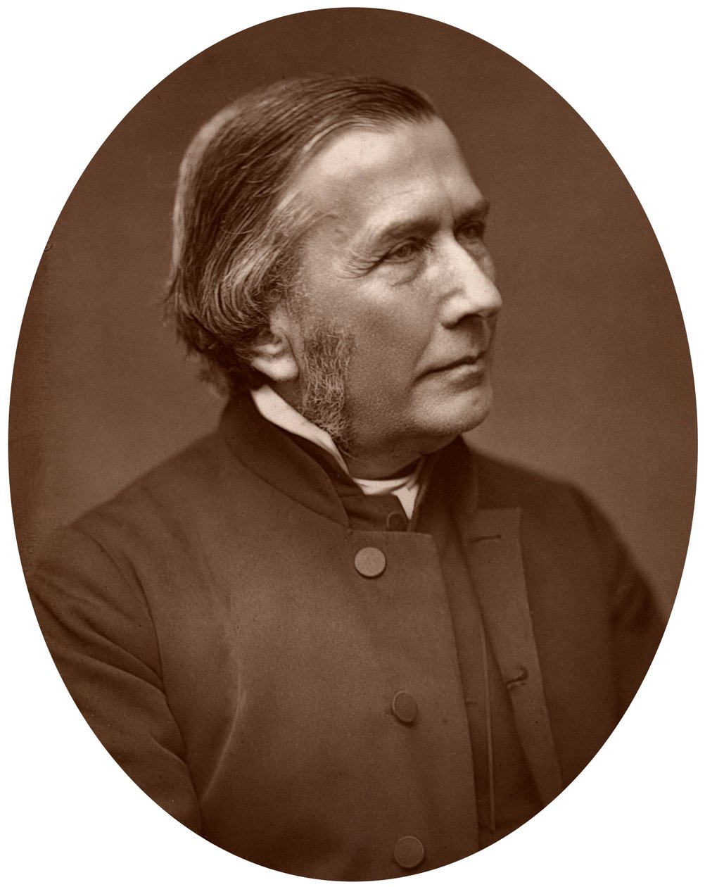 Pastor Charles John Vaughan, DD, Dean of Llandaff og Master of the Temple, 1882. af Lock and Whitfield