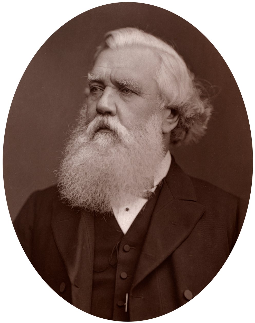 Højre Hon Austen Henry Layard DCL, britisk ambassadør i Konstantinopel, 1877. af Lock and Whitfield