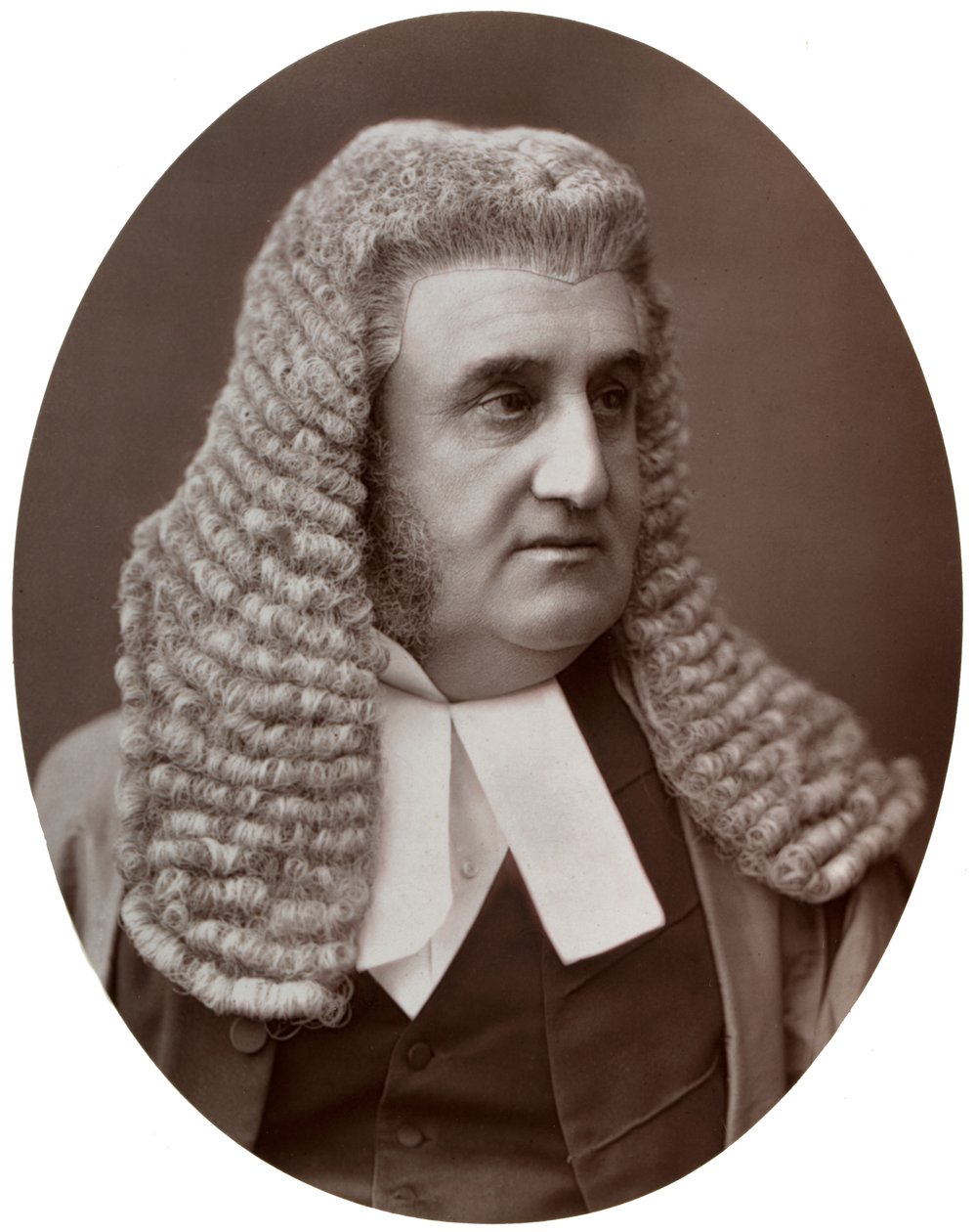Højre ære Sir Robert J Phillimore, DCL, dommer ved High Court of Justice, 1877. af Lock and Whitfield