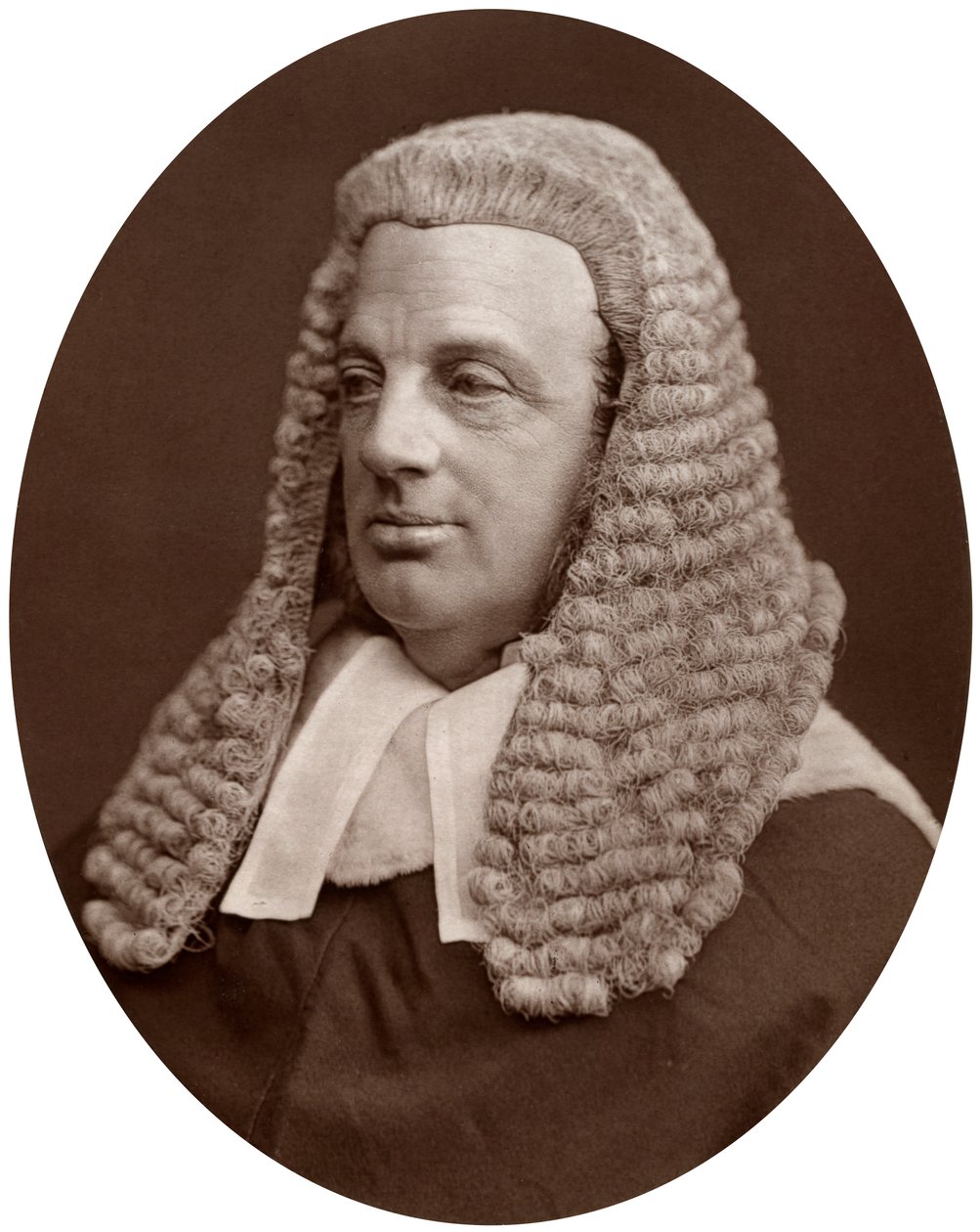 Højre ære Sir William Baliol Brett, dommer ved appelretten, 1877. af Lock and Whitfield