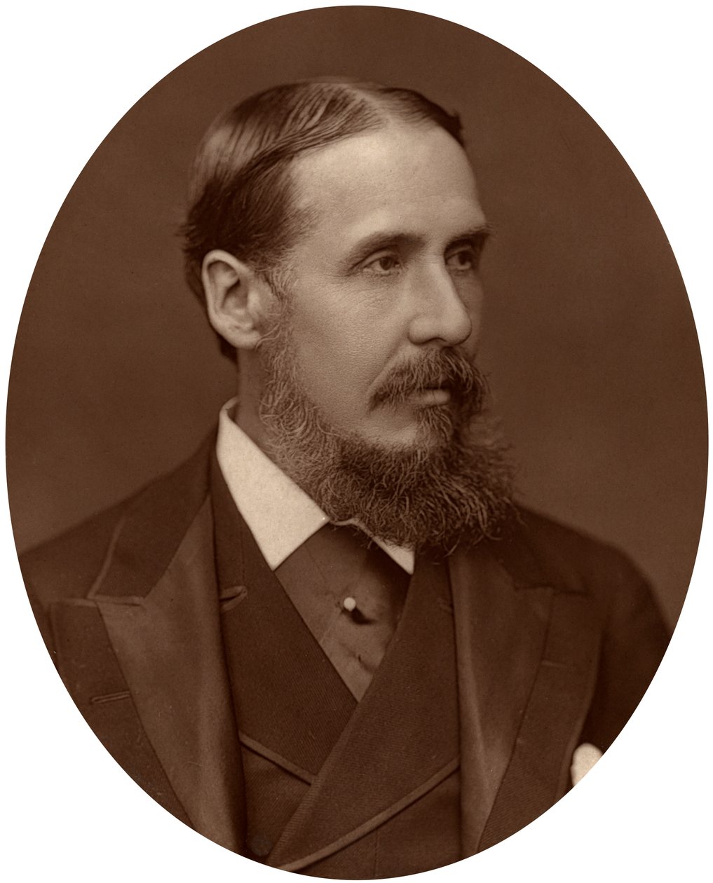 Sir Charles Rivers Wilson, ridder, embedsmand og finansmand, c 1880. af Lock and Whitfield