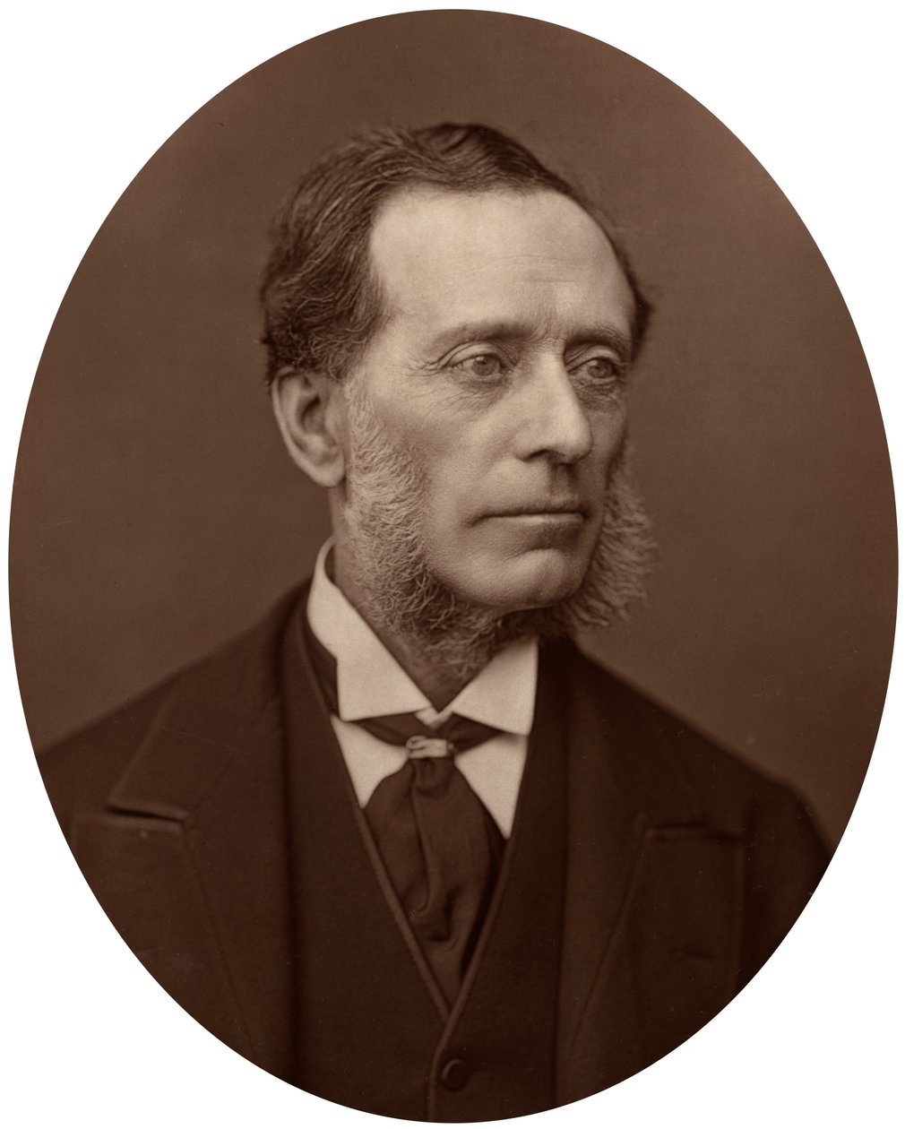 Sir Francis Leopold McClintock, admiral, 1878. af Lock and Whitfield