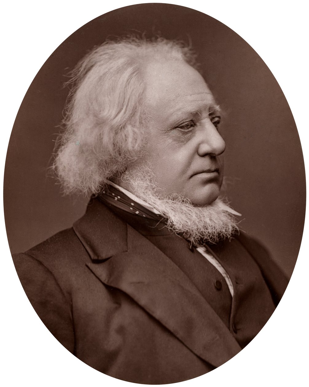 Sir Henry Cole, KCB, britisk designer, embedsmand og forfatter, 1877. af Lock and Whitfield