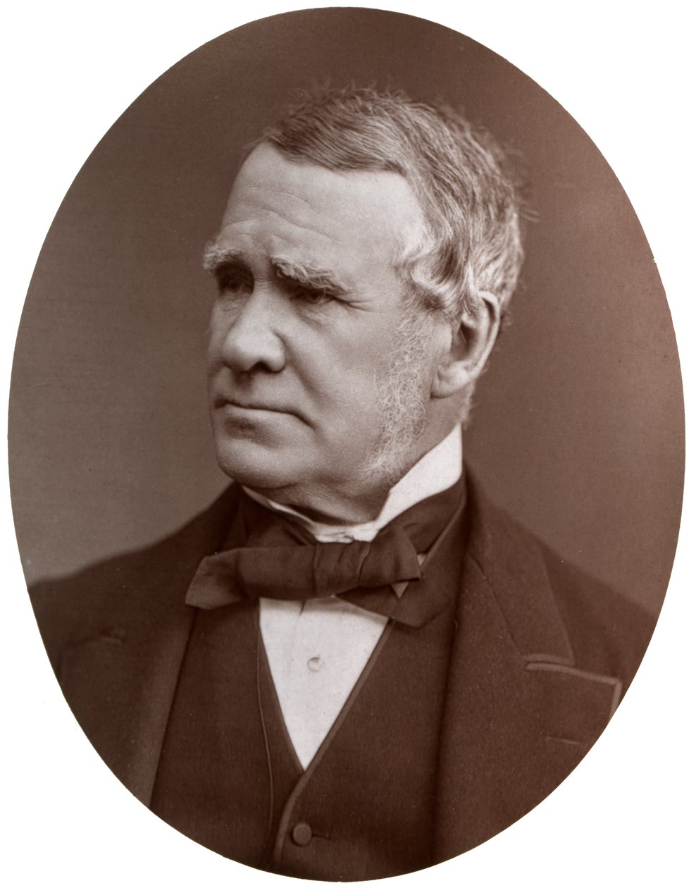 Sir John Hawkshaw, FRS, britisk civilingeniør, 1877. af Lock and Whitfield