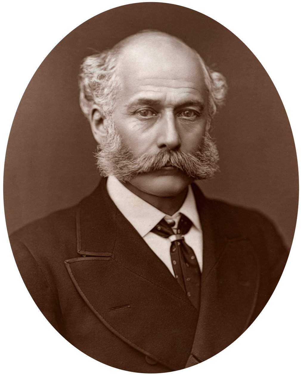 Sir Joseph Bazalgette, CB, britisk civilingeniør, 1877. af Lock and Whitfield