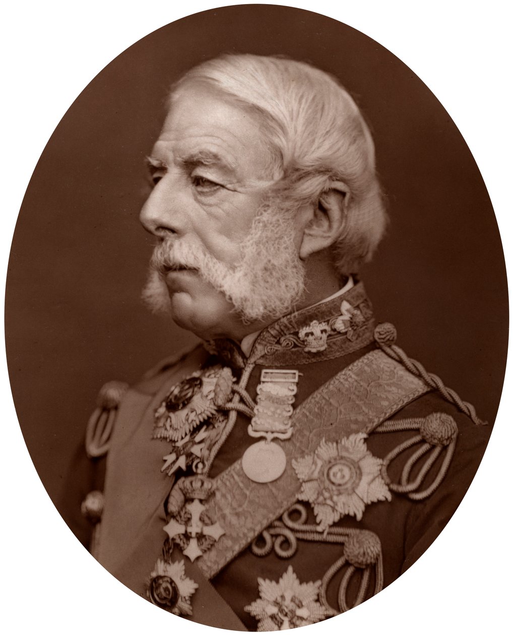 Sir Richard Airey, 1878. af Lock and Whitfield