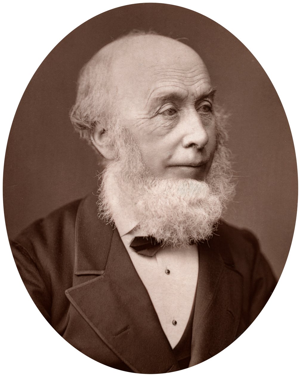 Sir Richard Redgrave, landskabsmaler, 1878. af Lock and Whitfield