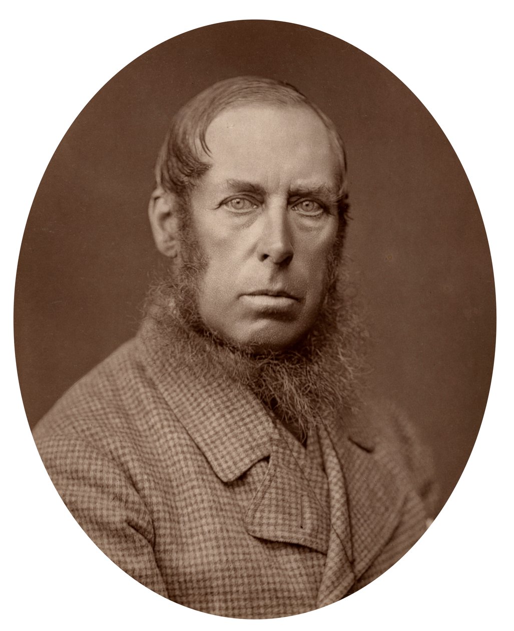 Sir Robert Porrett Collier, dommer for Judicial Committee of the Privy Council, 1880. af Lock and Whitfield