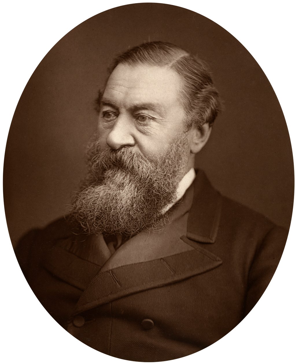Sir Samuel White Baker, afrikansk opdagelsesrejsende, 1880. af Lock and Whitfield