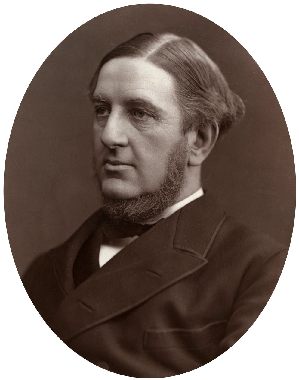 Sir William Vernon Harcourt QC, MP, professor i international ret ved Cambridge University, 1877. af Lock and Whitfield