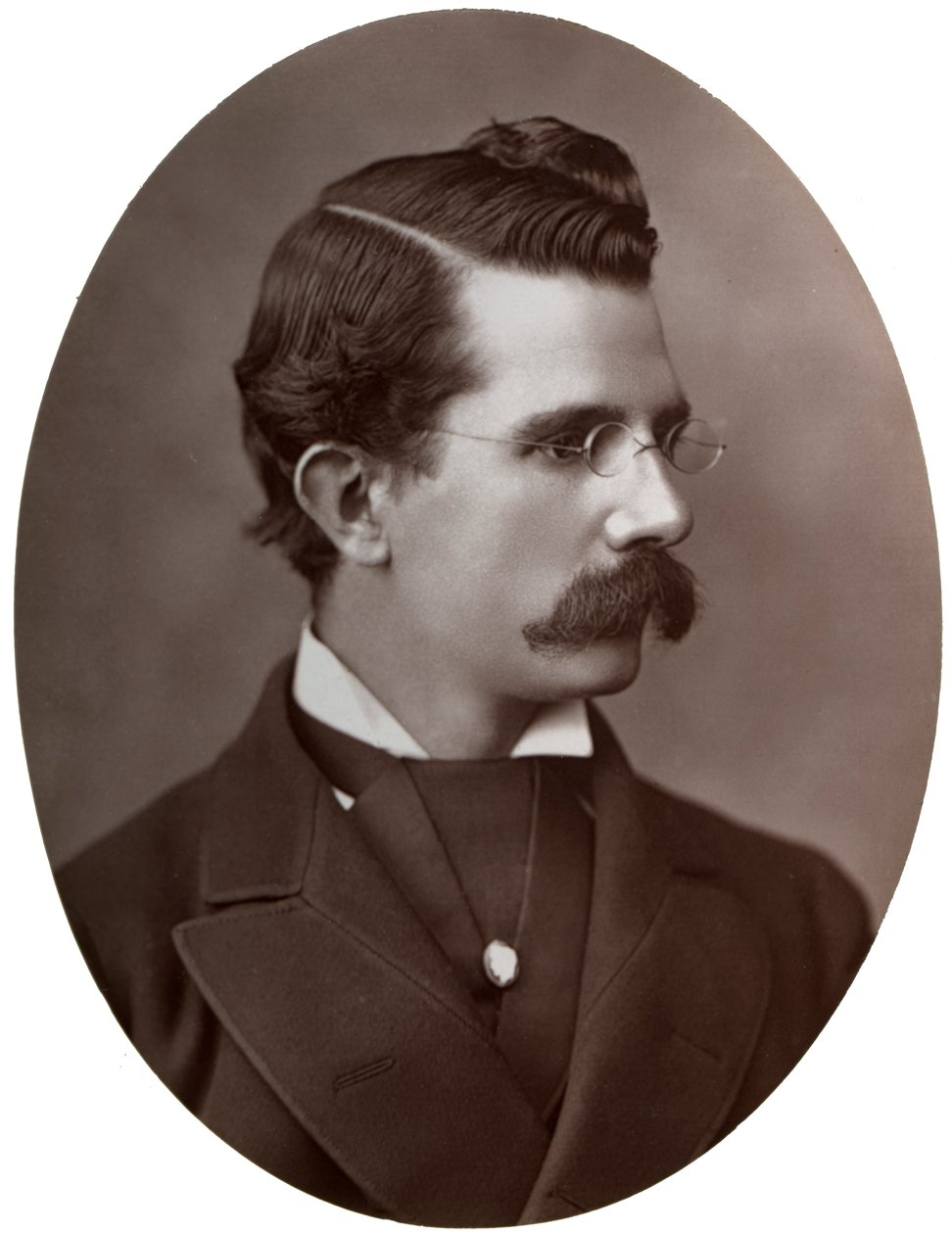 William Black, britisk forfatter, 1877. af Lock and Whitfield