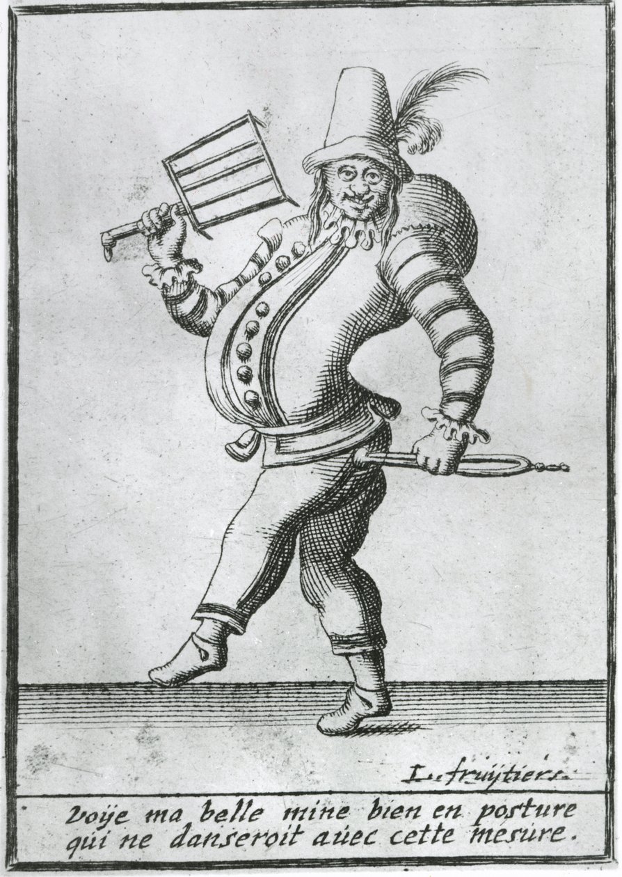 Polichinelle af Lodewyk Joseph Fruytiers