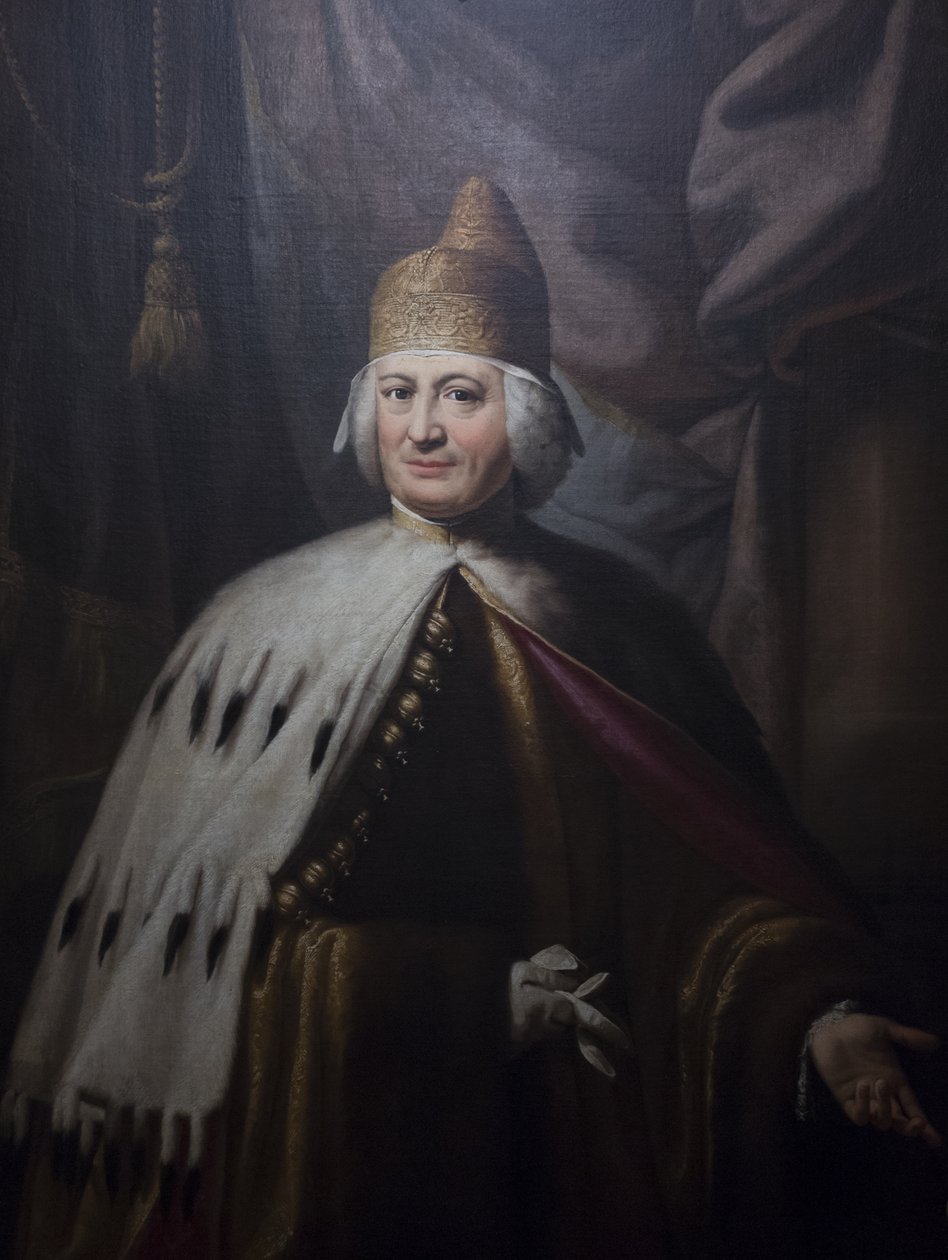 Portræt af dogen Paolo Renier af Lodovico Gallina