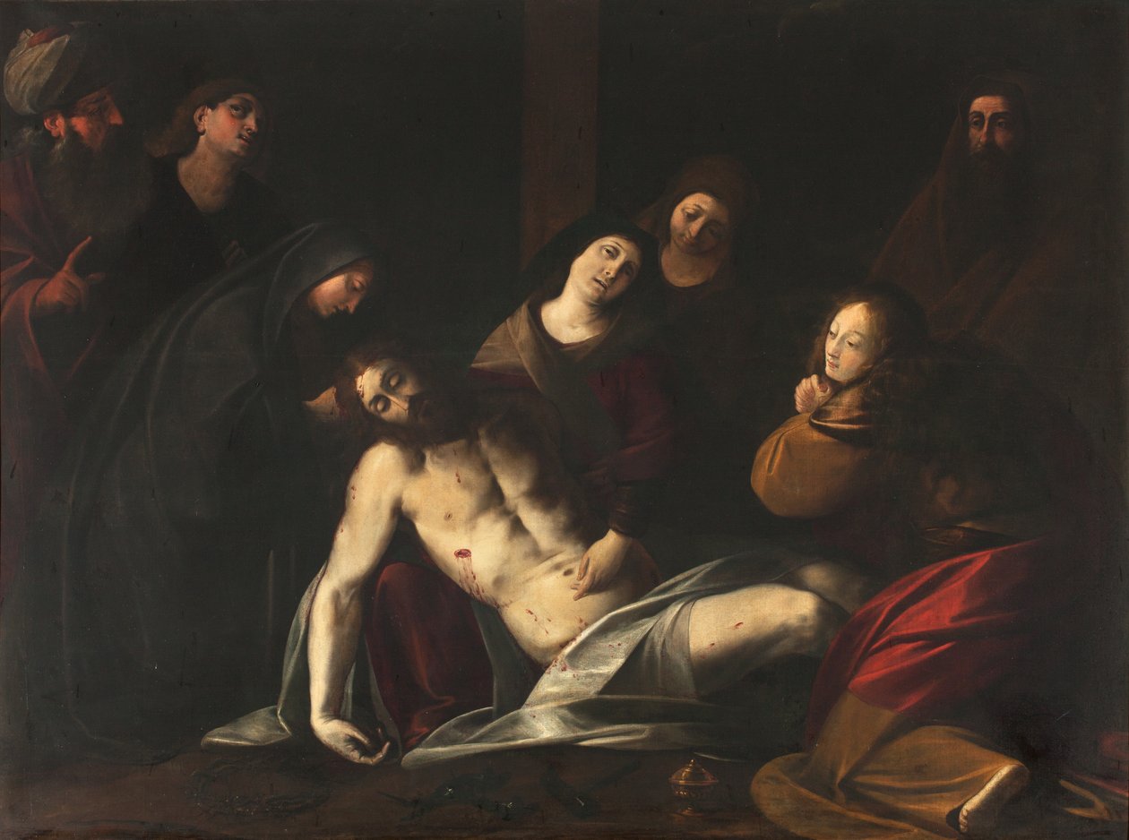 Milano, San Francesco da Paola-kirken, Lombard School of the 700, The Deposition of the Cross af Lombard School